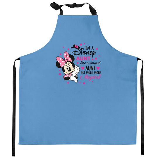 Disney Aunt Kitchen Aprons, Disney Auntie Kitchen Aprons, Auntie Mouse Kitchen Aprons, Magical Auntie
