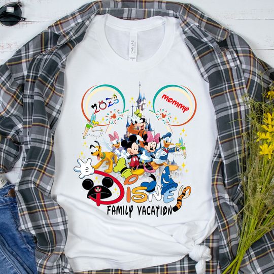 Disney Family Vacation, Disney Family Trip, Personalized Tee, Disney Matching Shirts, Family Vacation Shirt