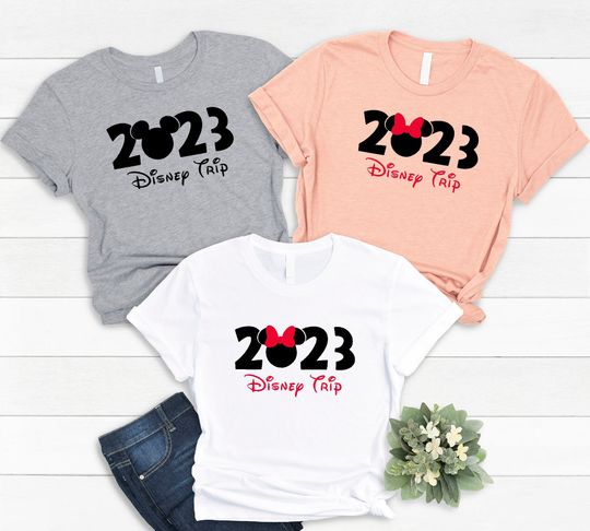 Disney Trip 2023 Shirt,  2023 Shirt, Disney Trip Shirt, Disney Family Vacation Shirt, Disney Shirt, Disney Family Shirt