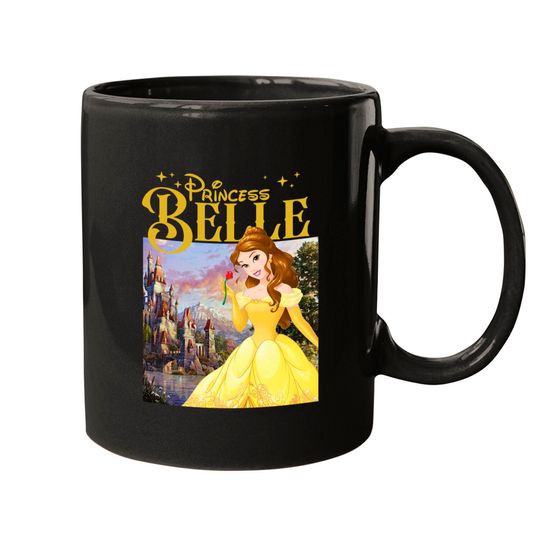 Disney Belle Mugs, Disney Princess Mugs, Beauty Beast Mugs, Magic Kingdom Mugs