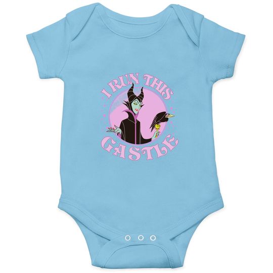 Disney Sleeping Beauty Villains Maleficent Runs This Castle Retro Onesies, WDW Trip Unisex Onesies