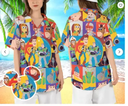 Discover Woody Buzz Lightyear 3D HAWAII SHIRT HALLOWEEN GIFT CHRISTMAS GIFT