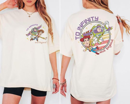 Disney Gift, Toy Story To Infinity and Beyond Shirt, Buzz Lightyear Shirt, Sheriff Woody Shirt, Toy Story Birthday, Disney Friends Shirt