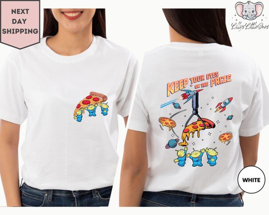 Toy Story Aliens Pizza Planet shirt, Funny Buzz Lightyear Aliens shirt, Disney Toy Story Land Tee, WDW Disneyland Family Trip 2025