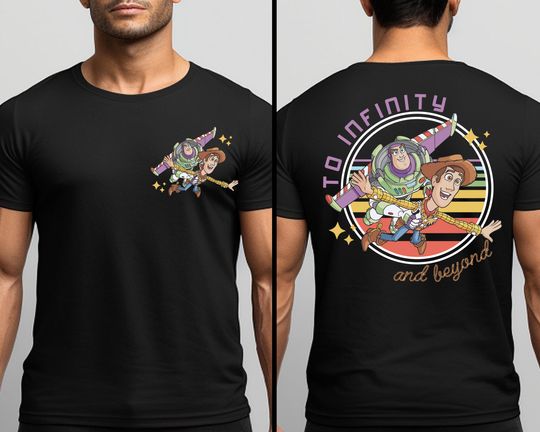 To Infinity And Beyond Shirt, Toy Story Buzz Lightyear and Woody T-Shirt, Buzz and Woody Adventure Trip Tee, Family Vacation Shirt