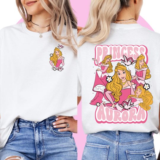 Princess Aurora T-shirt - Sleeping Beauty Tee - Disney Family Vacation - Cute Graphic Shirt