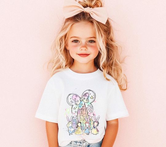 Castle Shirt, Easter Bunny Magic Kingdom Sweatshirt, Happiest Place Spring Dreamer, Retro Family Trip, Kid Toddler Baby Youth Matching Tee