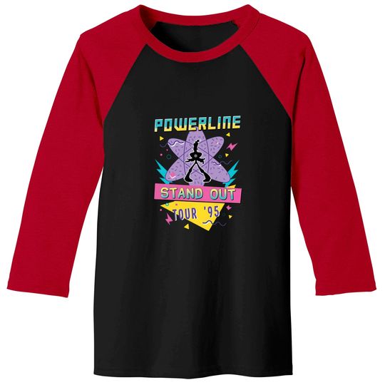 Disney Powerline Stand Out Tour 95 Baseball Tees