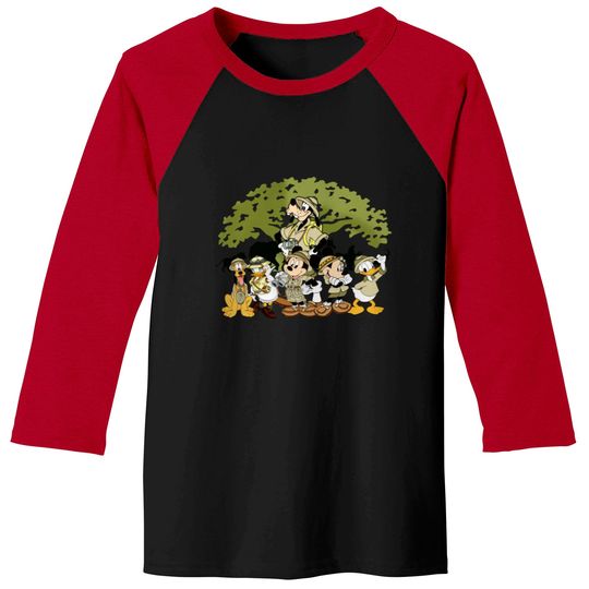 Animal Kingdom Mickey And Friends Baseball Tees, Disney Safari Baseball Tees, Disney Park Baseball Tees