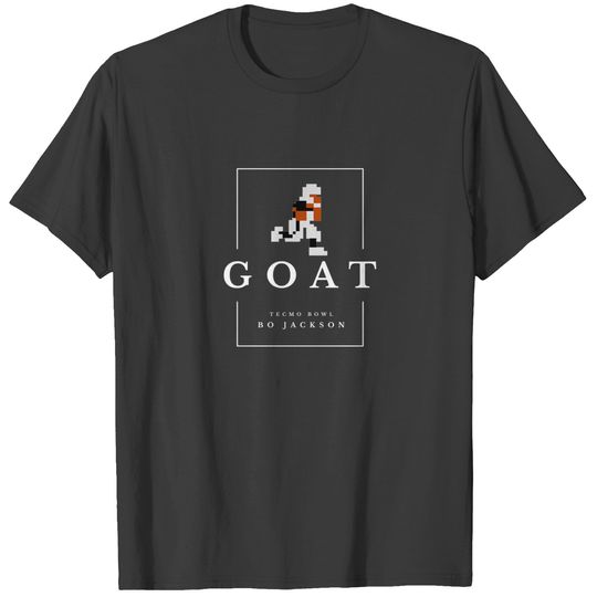 GOAT - Tecmo Bowl Bo Jackson T-Shirts
