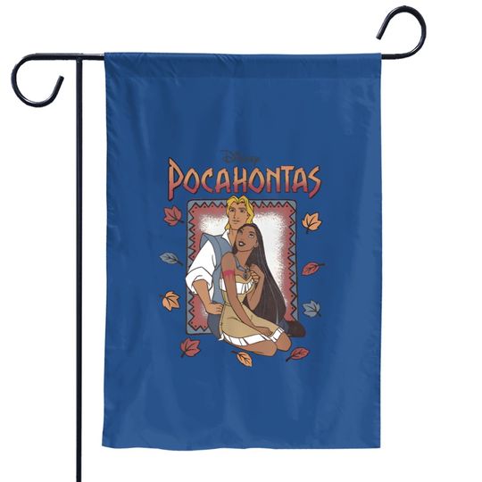 Comfort Colors Disney Pocahontas Water Color Garden Flags