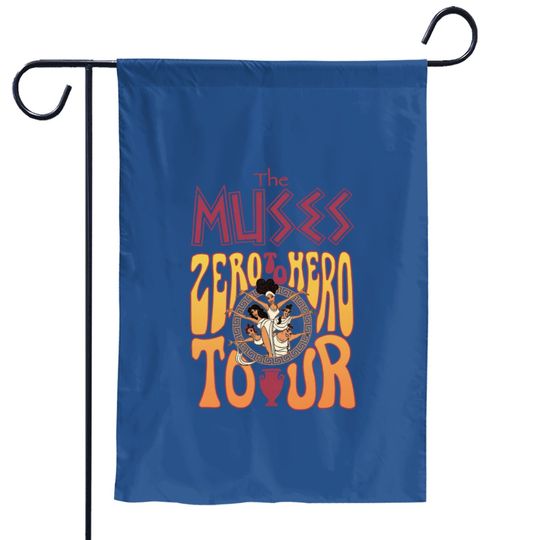 Disney Hercules Diva The Muses Zero to Hero Retro 90s Garden Flags