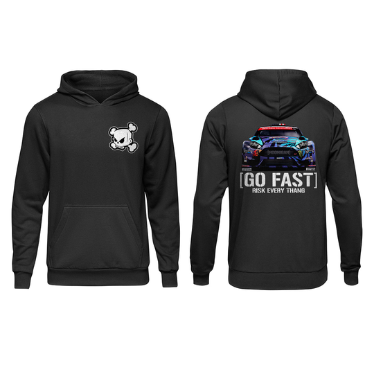 Hoonigan Ken Block Shirt, Go Fast Risk Every Thang Hoodie