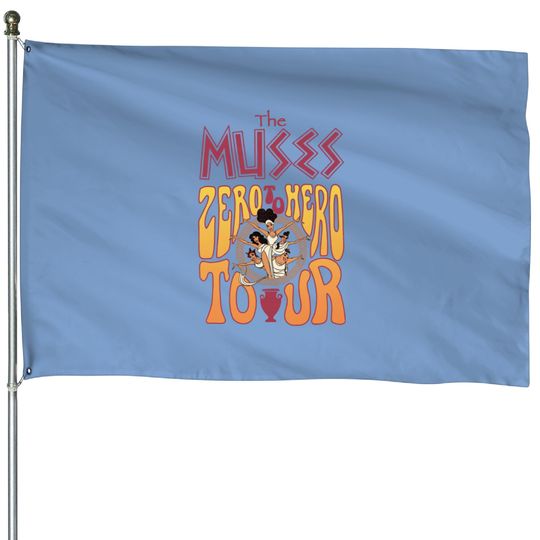 Disney Hercules Diva The Muses Zero to Hero Retro 90s House Flags