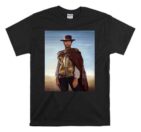 The Good The Bad The Ugly Clint Eastwood T shirt