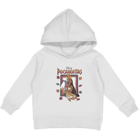 Comfort Colors Disney Pocahontas Water Color Kids Pullover Hoodies