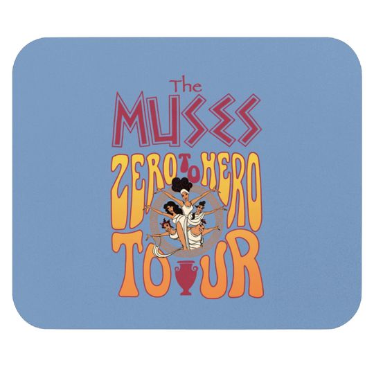 Disney Hercules Diva The Muses Zero to Hero Retro 90s Mouse Pads