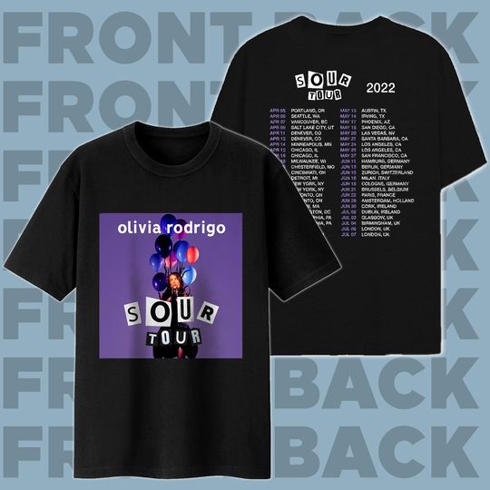 Olivia Rodrigo Sour Tour 2022 Shirt, Olivia Rodrigo Shirt