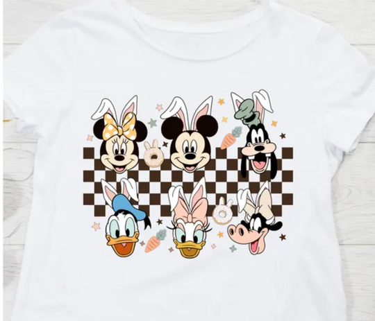 Discover Mickey Happy Easter  , Retro Happy Easter  , Bunny Mouse  , Easter Bunny  , Easter egg, Magical Easter