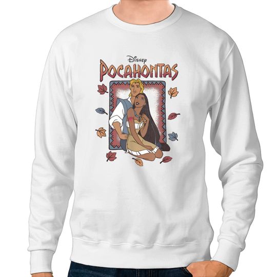 Comfort Colors Disney Pocahontas Water Color Sweatshirts