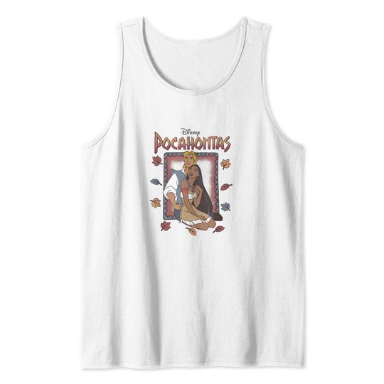 Comfort Colors Disney Pocahontas Water Color Tank Tops