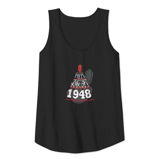 Party Like is 1948 Cleveland Indians Tank Top