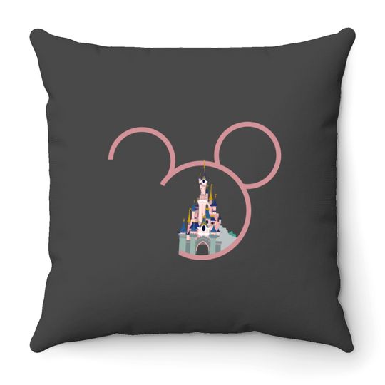 Disneyland Paris 30th Throw Pillows