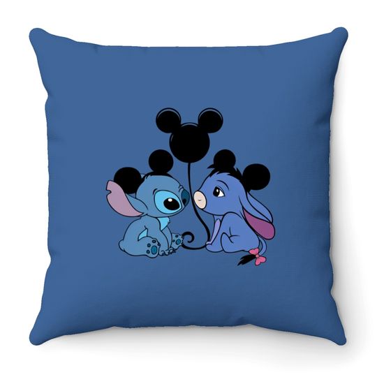 Stitch and Eeyore Throw Pillows, Disney Throw Pillows