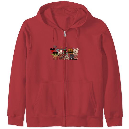 Star Wars Zip Hoodies, Star Wars Disney Zip Hoodies, Star Wars Zip Hoodies