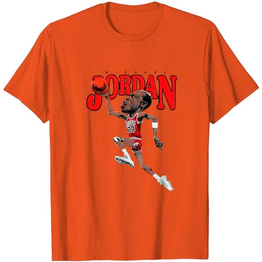 Vintage Michael Jordan Caricature T-Shirts
