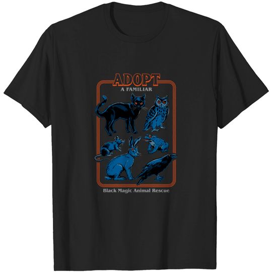 Discover Adopt A Familiar - Witchcraft - T-Shirt