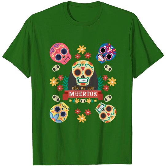 Discover Day Of The Dead - Dia De Muertos - Halloween T Shirt