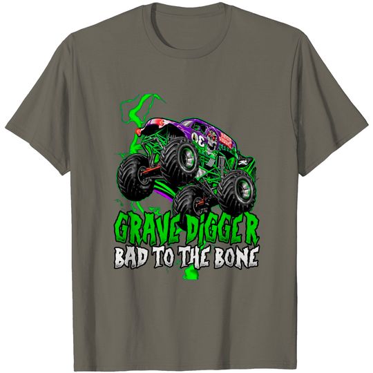Grave Digger Bad Tot The Bone T Shirt