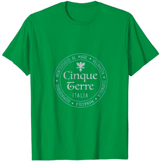 Cinque Terre Italia Gift Italian Mediterranean Tra T Shirt