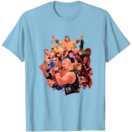 Discover Attitude - Wrestling - T-Shirt