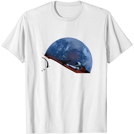 SpaceX Starman In Orbit - Spacex - T-Shirt