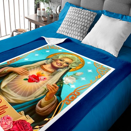 Saint Dolly Parton Essential Baby Blankets