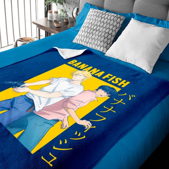 Banana Fish Ash Lynx Eiji Okumura Card Anime Essential Baby Blankets