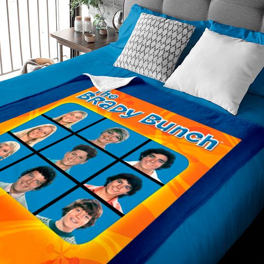 Discover The Brady Bunch Classic Baby Blankets
