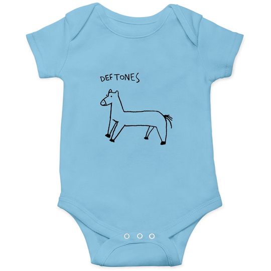Deftone White Pony - Deftone - Onesie
