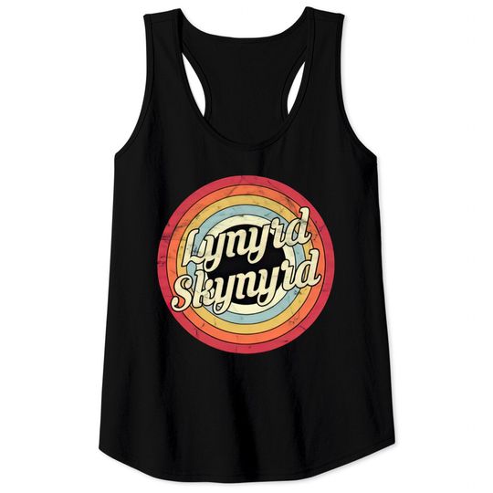Vintage Lynyrd - Retro Style - Lynyrd Skynyrd - Tank Tops