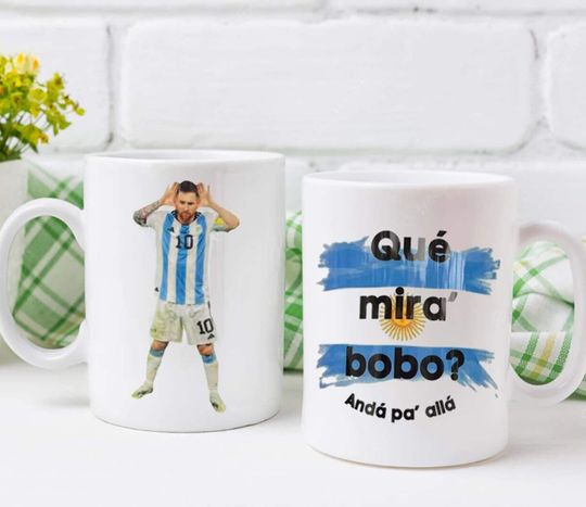 Messi Que Mira Bobo World Cup 2022 Coffee Mug
