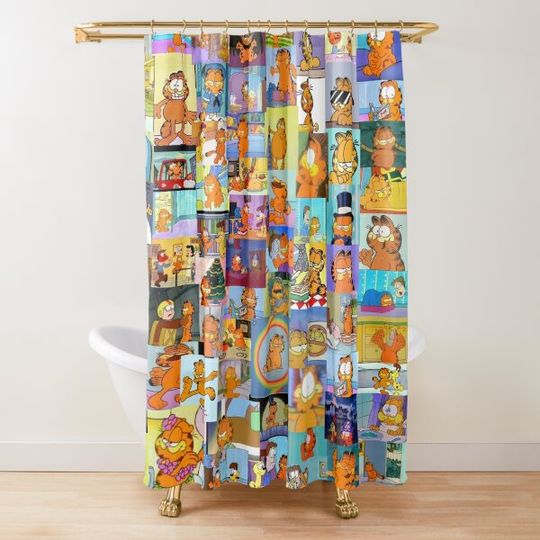Garfield Overload Shower Curtain