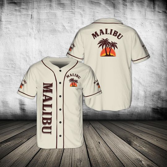 Discover Malibu Rum Baseball Jersey Beer Lovers Shirt
