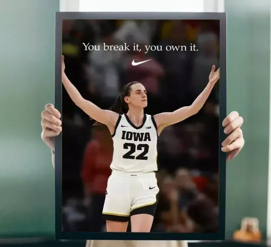 Caitlin Clark You Break It You Own It Poster, Caitlin Clark Poster
