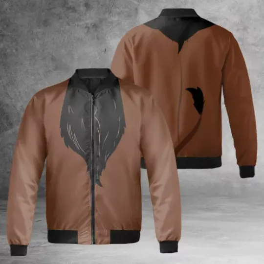 The Lion King Lion Character Scar Cosplay Costume Villains Brown Jacket