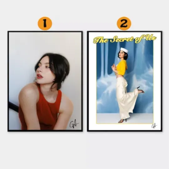 Gracie Abrams Signed Australian Exclusive Posters The Secret Of Us, Wall Print