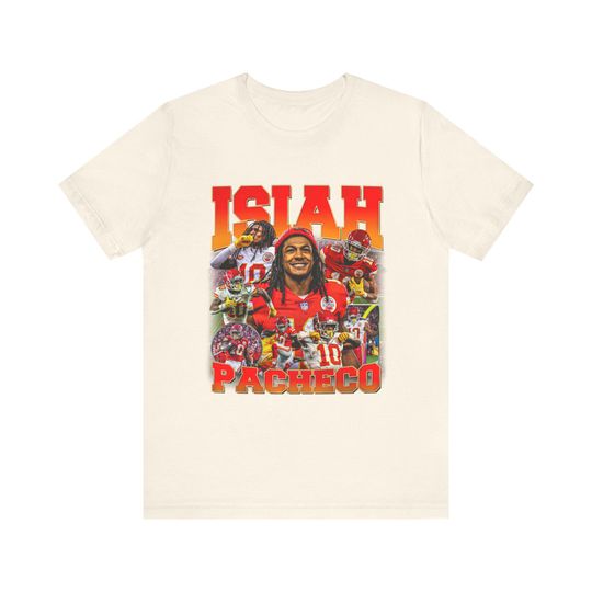 Isiah Pacheco | Lil Poppy | Vintage 90S T-Shirt | Chiefs Football Tee | Chiefs Kingdom | Gift your favorite Chiefs Fan