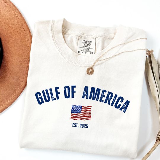 The Gulf of America Shirt, Patriotic Republican Shirt, Patriot American Tee, Patriotic Tee, Preppy Shirt, Gift for Americans