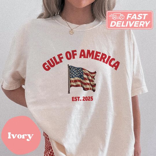 The Gulf Of America Shirt Patriotic Republican Shirt Patriot American Tee Patriotic Tee Preppy Shirt Gift For Americans